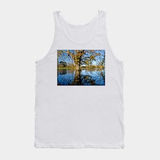 Horse Chestnut in the flooded River Ouse, York, England Tank Top